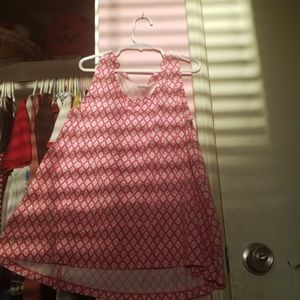 Pattern tank top